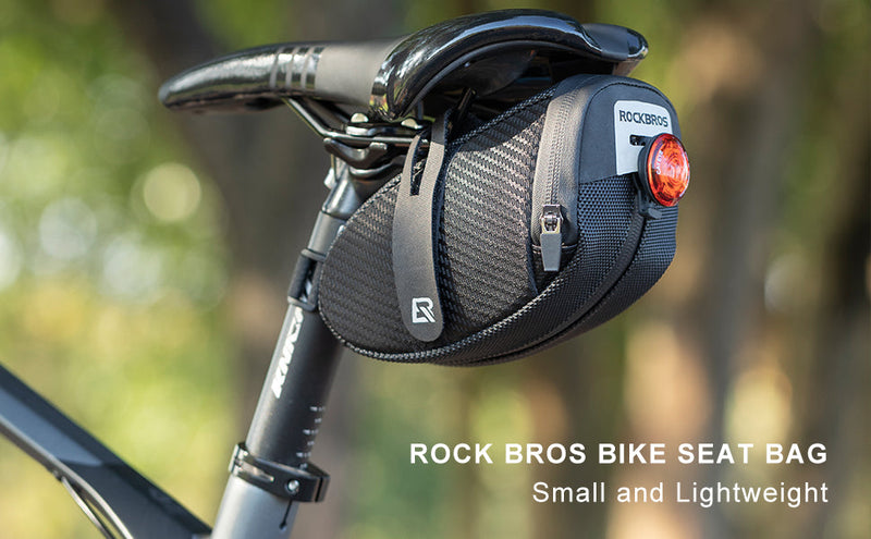 Load image into Gallery viewer, Bike Saddle Bag Strap-on Cycling Wedge Pack 0.75L
