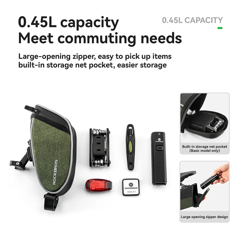 Load image into Gallery viewer, Multifunctional Cycling Tail Bag With Light
