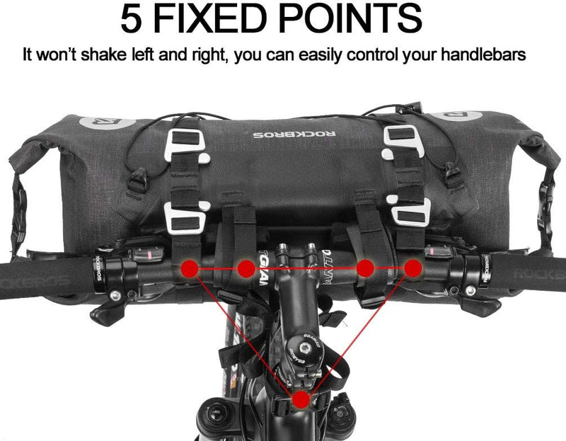 Load image into Gallery viewer, ROCKBROS Bikepacking Bike Handlebar Bag Waterproof 7L-14L

