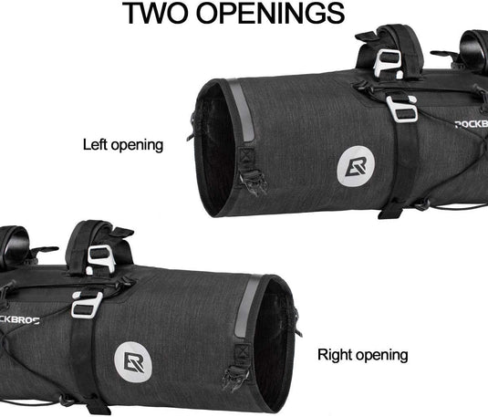ROCKBROS Bikepacking Bike Handlebar Bag Waterproof 7L-14L