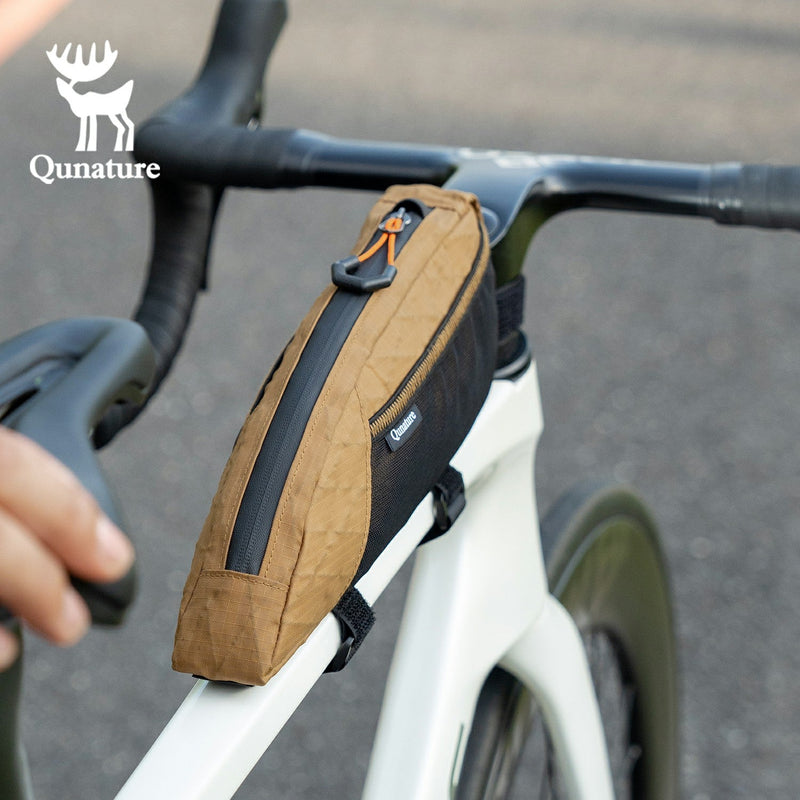 Load image into Gallery viewer, Qunature Bikepacking Frame Bag Top Tube Bag For Gravel Bike
