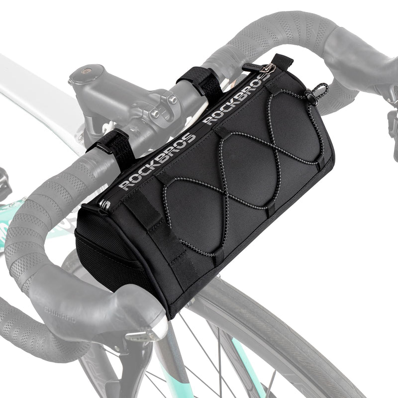 Load image into Gallery viewer, ROCKBROS 1.5L Bike Handlebar Bag - Reflective Front Handlebar Bag for MTB  Road Bikes
