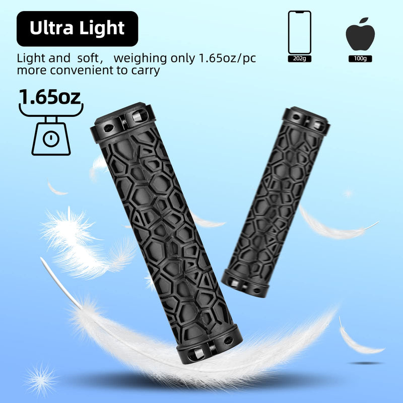 Load image into Gallery viewer, ROCKBROS Bike Handlebar Grips Double Lock-on Non-Slip Grips for MTB, BMX 22.2mm

