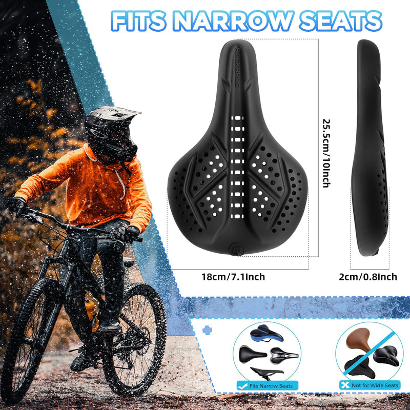Load image into Gallery viewer, ROCKBROS Extra Soft Silicone Bike Seat Cushion – Anti-Slip, Breathable Cover
