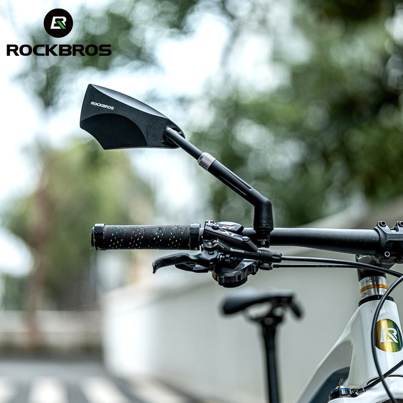 Load image into Gallery viewer, ROCKBROS 360° Adjustable Handlebar Bike Mirror with Anti-Glare Glass
