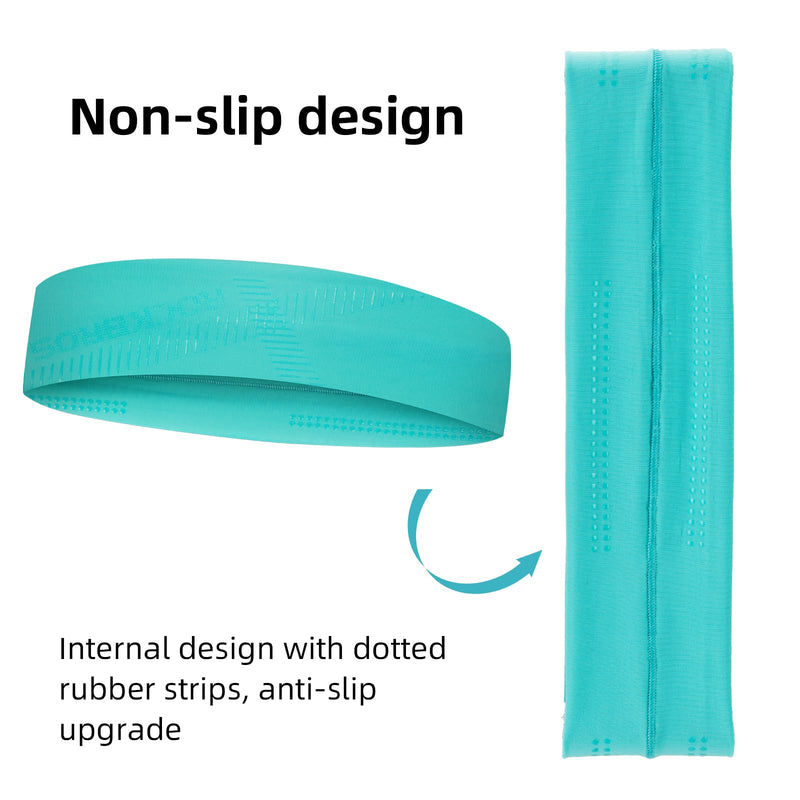 Load image into Gallery viewer, ROCKBROS Elastic Non-Slip Headband for Men Women Soft Sweatband for Running, Yoga Workouts
