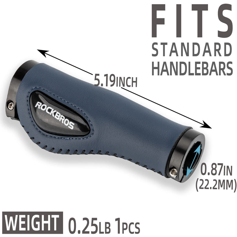 Load image into Gallery viewer, ROCKBROS Bike Handle Grips Ergonomics Design Soft Gel Dual Lock
