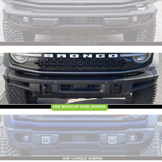 Baja Designs Ford XL Linkable Bumper Light Kit - Ford 2021-2025 Bronco; 2022-2025 Bronco Raptor; NOTE: w/ OE Steel Bumper