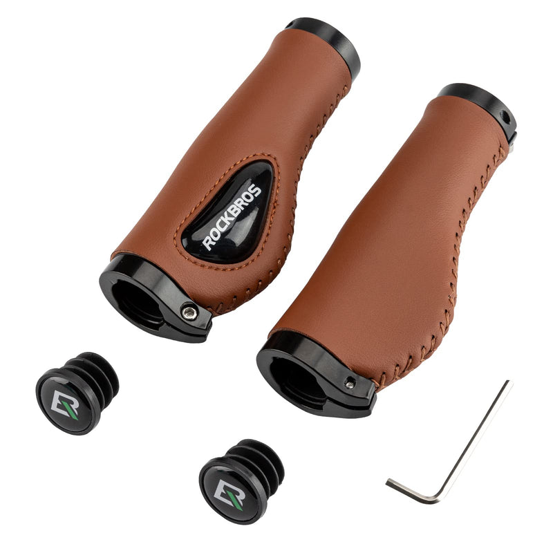 Load image into Gallery viewer, ROCKBROS Bike Handle Grips Ergonomics Design Soft Gel Dual Lock
