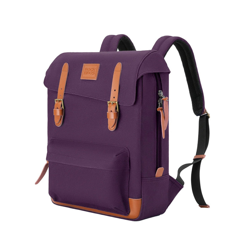 Load image into Gallery viewer, ROCKBROS Fashion Vintage Folding Bike Backpack
