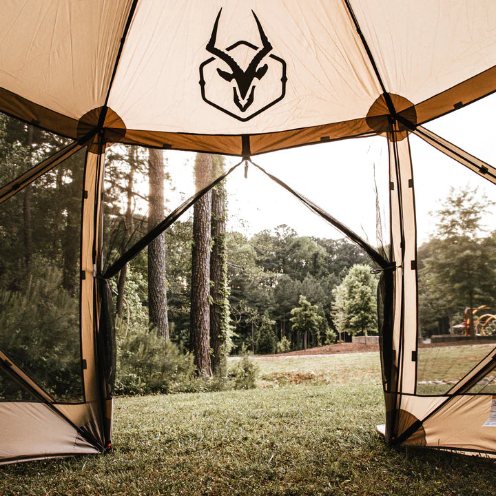 Load image into Gallery viewer, Gazelle Tents G6 6-Sided Portable Gazebo w/ TriTech Mesh
