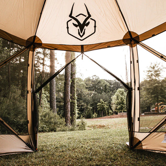 Gazelle Tents G6 6-Sided Portable Gazebo w/ TriTech Mesh
