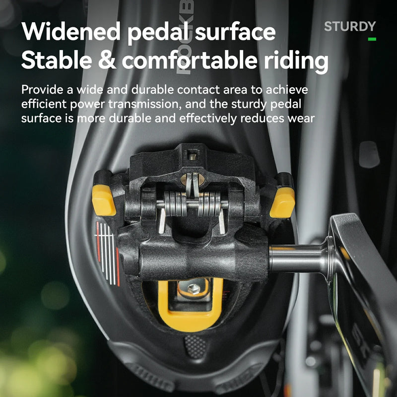Load image into Gallery viewer, Carbon Fiber SPD Clipless Road Bike Pedals 9/16'' 180g Titanium Alloy Axle
