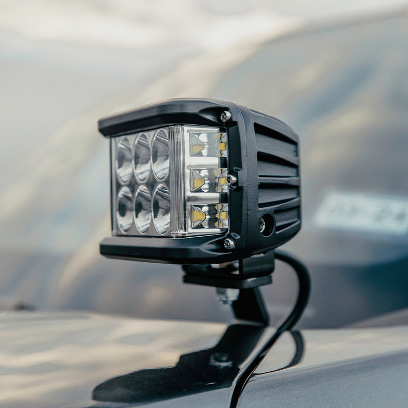 Load image into Gallery viewer, Low Profile Ditch Light Brackets Kit Fits 2022+ Toyota Tundra
