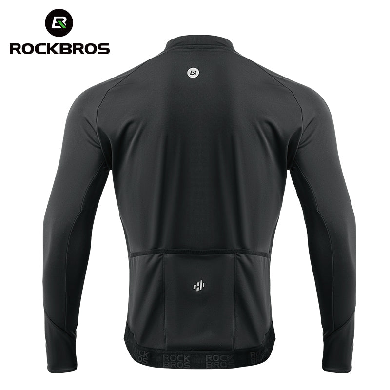 Load image into Gallery viewer, Cycling Long Sleeve Fleece Jersey for 32°F–50°F
