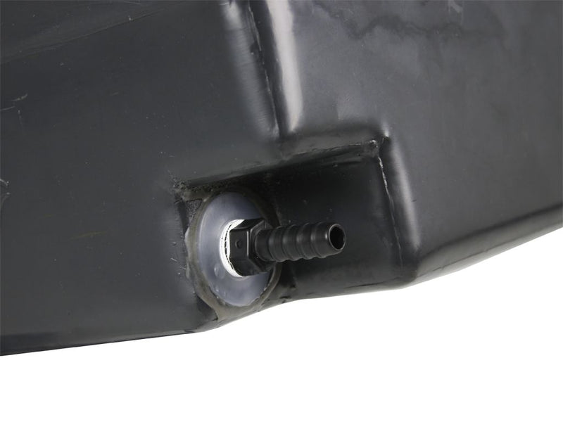 Load image into Gallery viewer, Close-up of the spout connection on a Front Runner Footwell Water Tank showing the detail and quality of the fixture.
