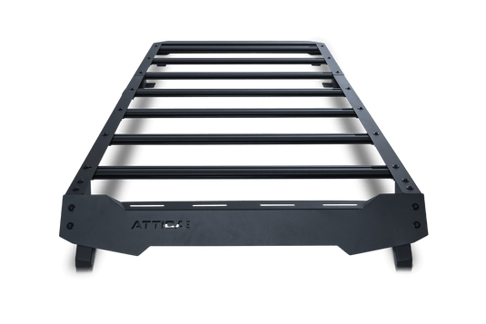Alt text: "Attica Terra Series full-length roof rack for 2021-2024 Ford Bronco 4x4, durable construction, ideal for off-road adventures."