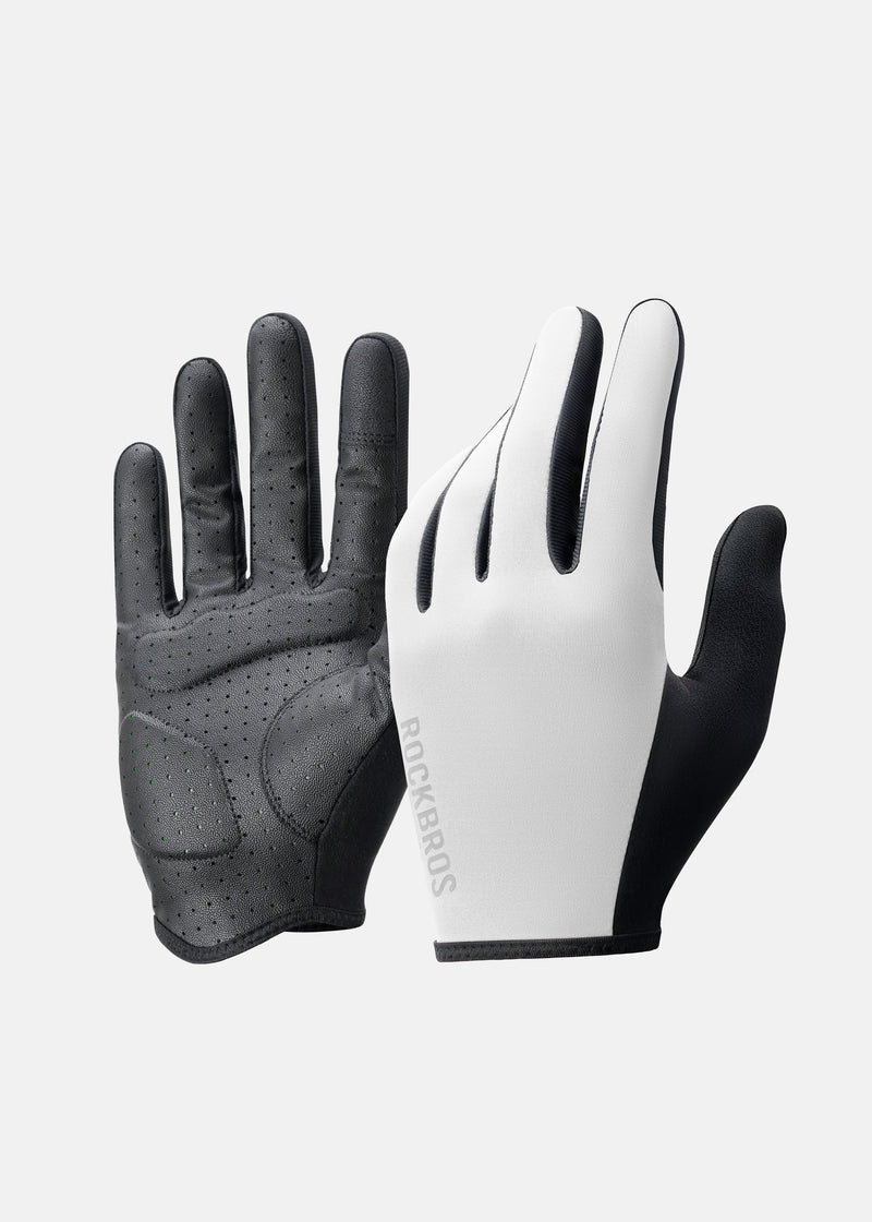 Load image into Gallery viewer, ROCKBROS Road-to-Sky Fine Sheepskin Full Finger Gloves
