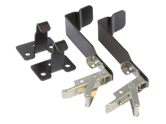 Front Runner Wolf Pack Pro rack mounting brackets set isolated on white background