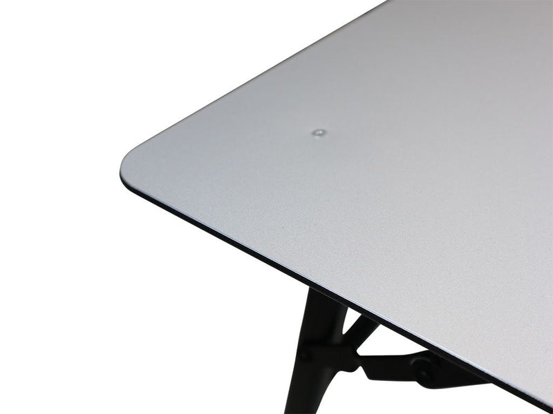 Load image into Gallery viewer, Close-up of the Front Runner Under Rack Table showcasing its sleek design and sturdy build for outdoor and vehicle use.
