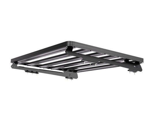 Front Runner Slimline II half roof rack kit for Toyota Land Cruiser 200 and Lexus LX570, isolated on white background