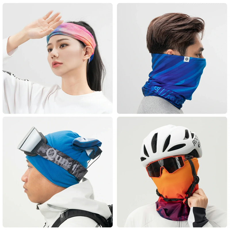 Load image into Gallery viewer, Winter Fleece 3 IN 1 Cycling Mask Hat Reversible
