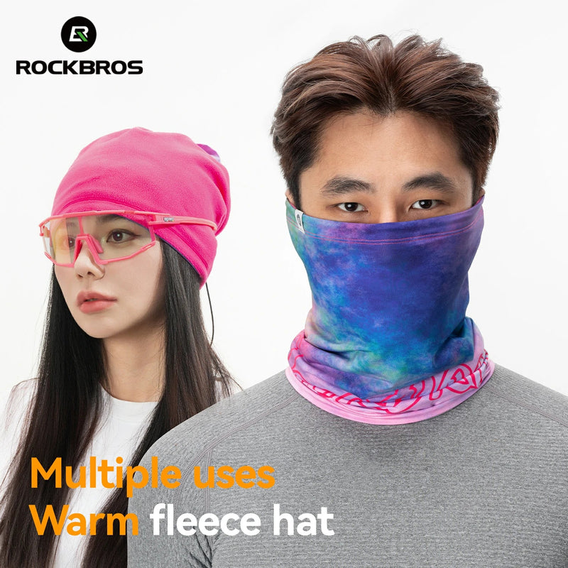 Load image into Gallery viewer, Winter Fleece 3 IN 1 Cycling Mask Hat Reversible
