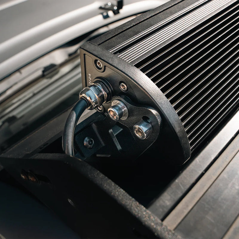 Load image into Gallery viewer, Cali Raised LED Sherpa Roof Rack Dual Function Light Bar Mounting Brackets
