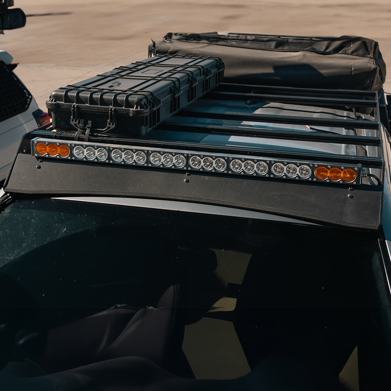 Load image into Gallery viewer, Dual Function Light Bar Sherpa Roof Rack Mounting Bracket Kit
