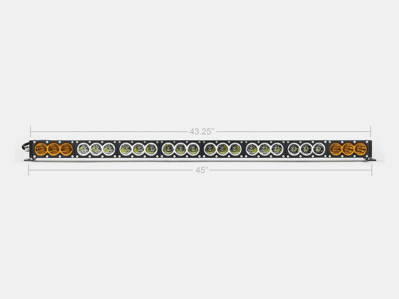 Load image into Gallery viewer, 43" Amber/White Dual Function LED Bar

