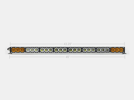 43inch Amber/White Dual Function LED Bar