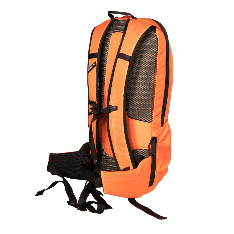 Load image into Gallery viewer, Orange Klymit Echo 12L Hydration Backpack Mesh Padding Isolated on White Background
