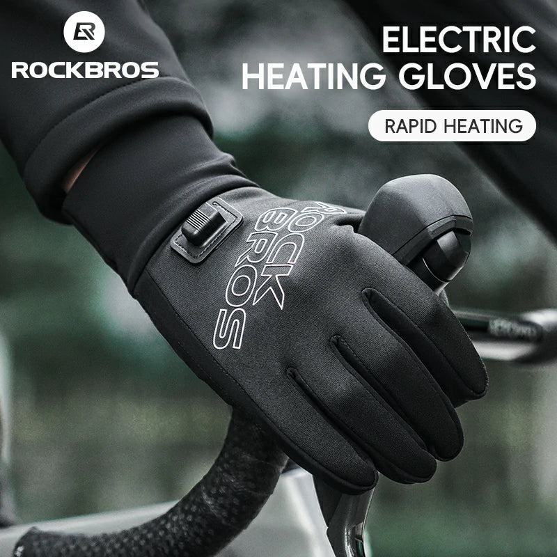Load image into Gallery viewer, Winter Heated Gloves USB Rechargeable

