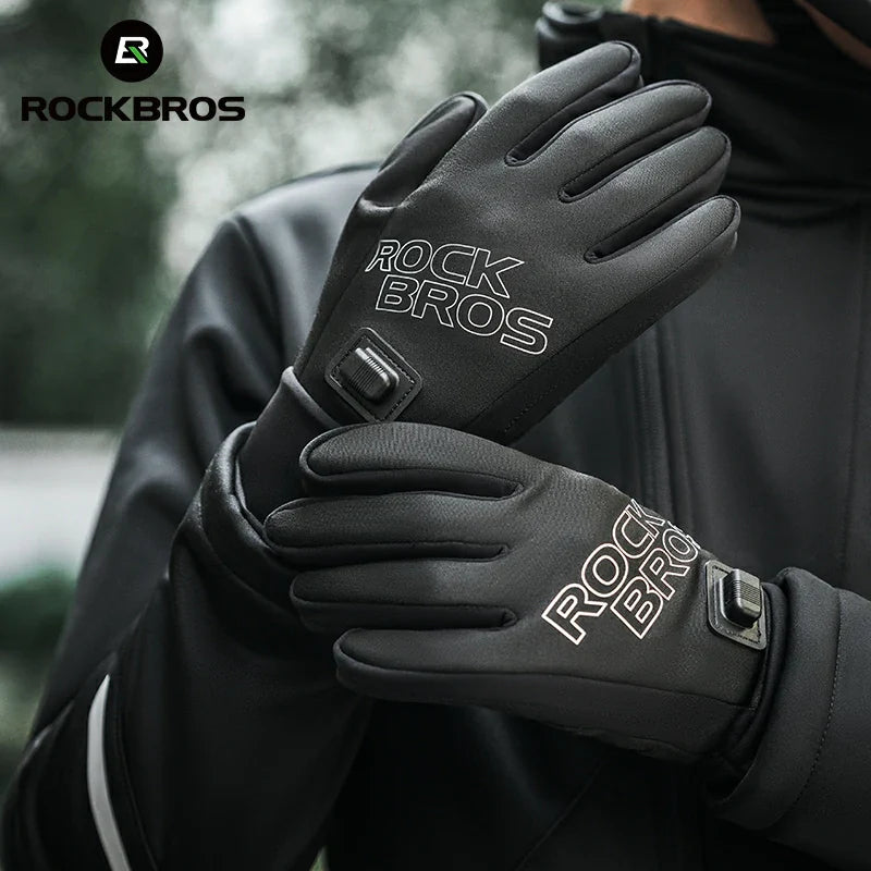 Load image into Gallery viewer, Winter Heated Gloves USB Rechargeable
