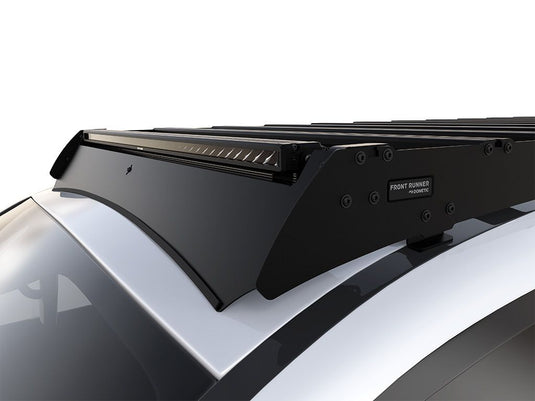 Front Runner Slimsport Roof Rack Kit on Lexus GX 460, model years 2010-current, ready for lightbar installation.
