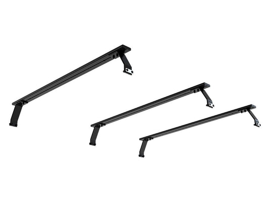 Front Runner Toyota Tundra 6.4' Crew Max 2007-Current triple load bar kit on white background
