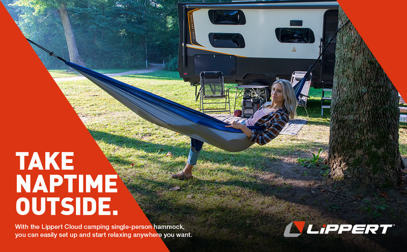 Load image into Gallery viewer, LiPPERT Cloud Camping Single Hammock
