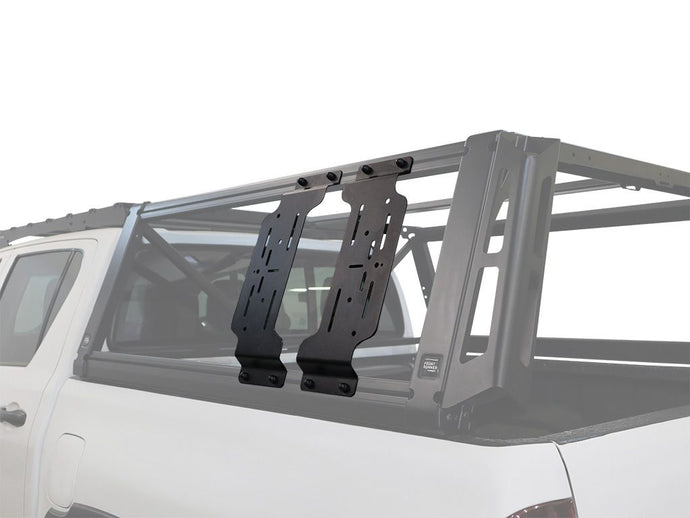 inchFront Runner Pro Bed Universal Accessory Mount attached to pickup truck bed for gear organization and transport enhancementinch