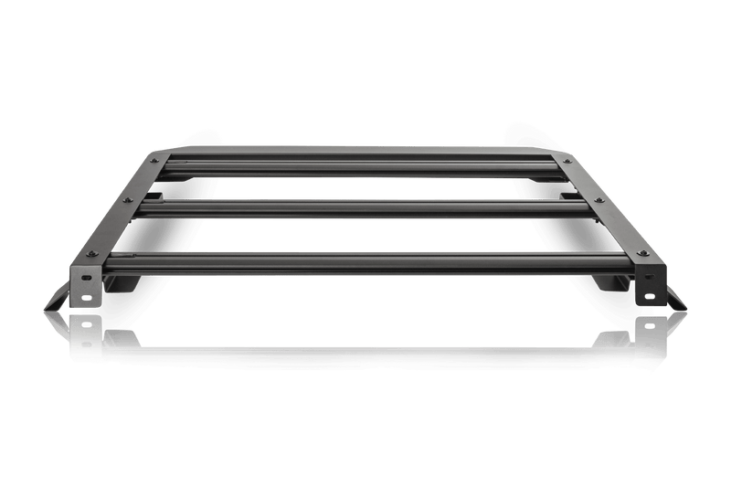 Load image into Gallery viewer, Alt text: &quot;Attica 4x4 Ford Bronco 2021-2024 Terra Series Compact Roof Rack on black background&quot;
