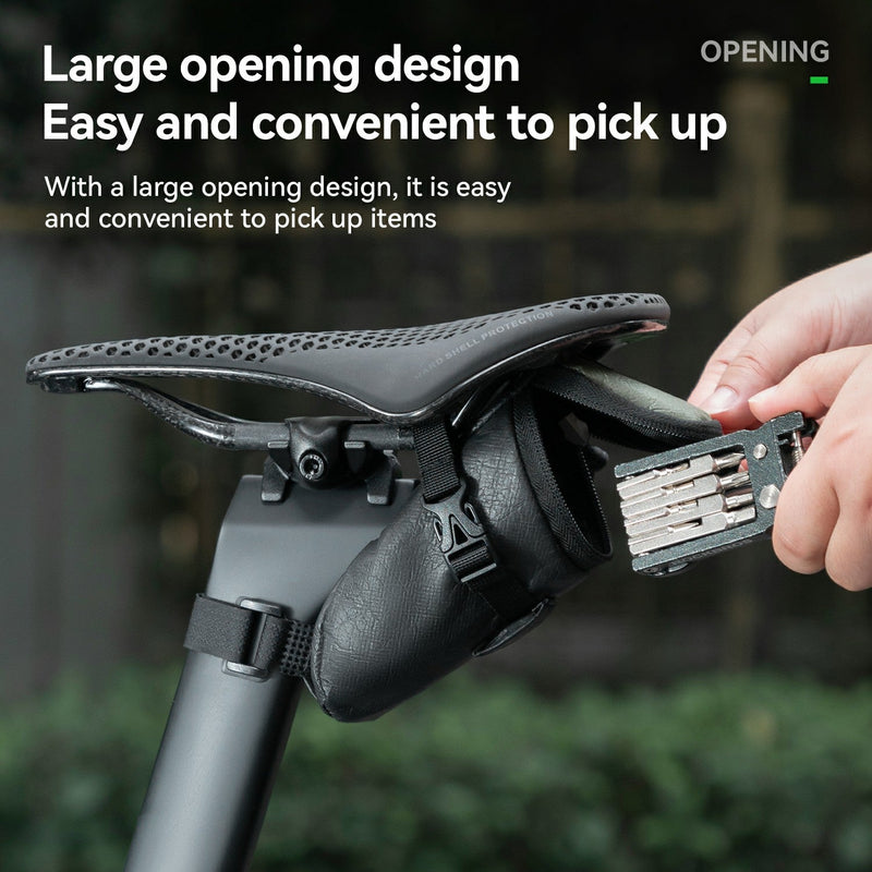 Load image into Gallery viewer, Sustainable Eco-Friendly Bike Rear Saddle Bag 0.2L
