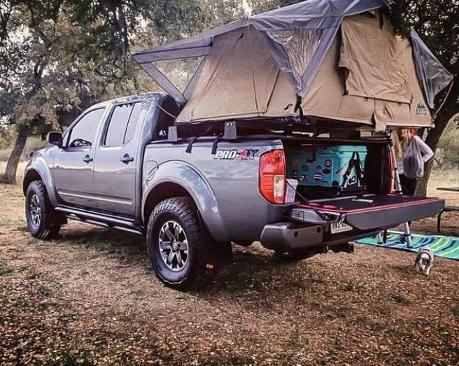 Load image into Gallery viewer, BillieBars Nissan Frontier (2005-2025), Low Profile Bed Rack
