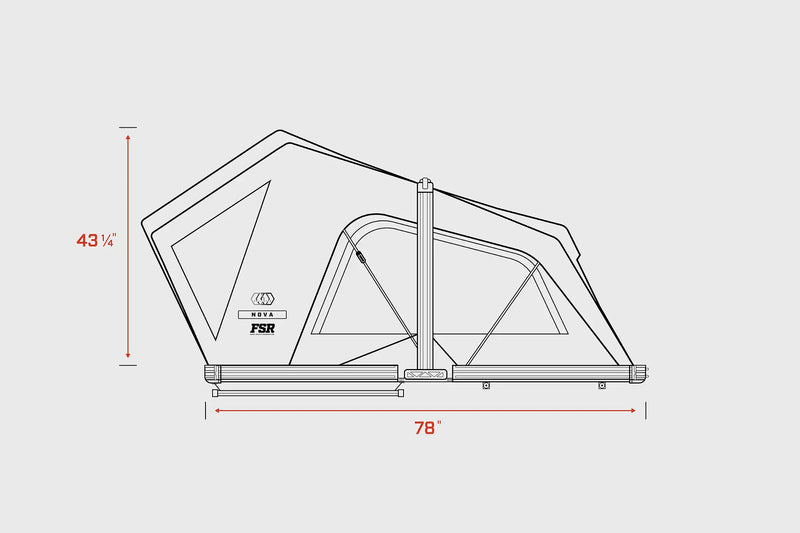Load image into Gallery viewer, Nova Standard - Rooftop Tent
