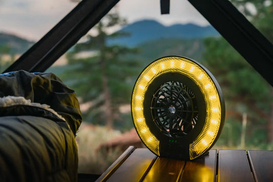 roof top tent fan LED Fan Lamp
