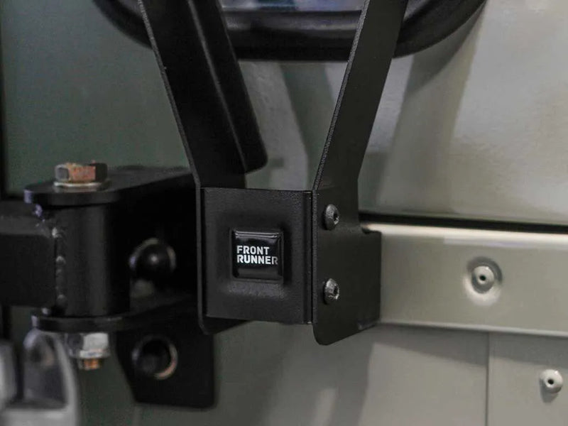 Load image into Gallery viewer, Front Runner Land Rover Defender 90/110 Single Gas Bottle Bracket
