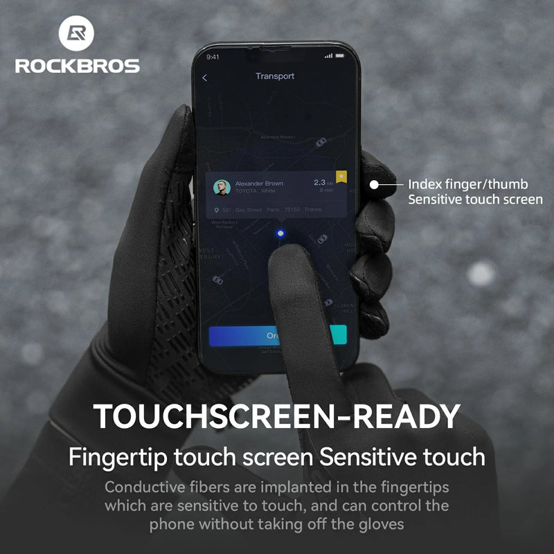 Load image into Gallery viewer, Graphene Winter Cycling Gloves for 41–59°F
