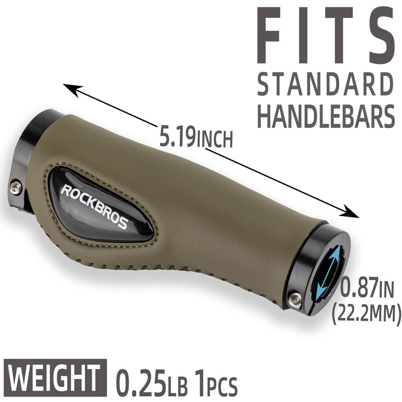 Load image into Gallery viewer, ROCKBROS Bike Handle Grips Ergonomics Design Soft Gel Dual Lock
