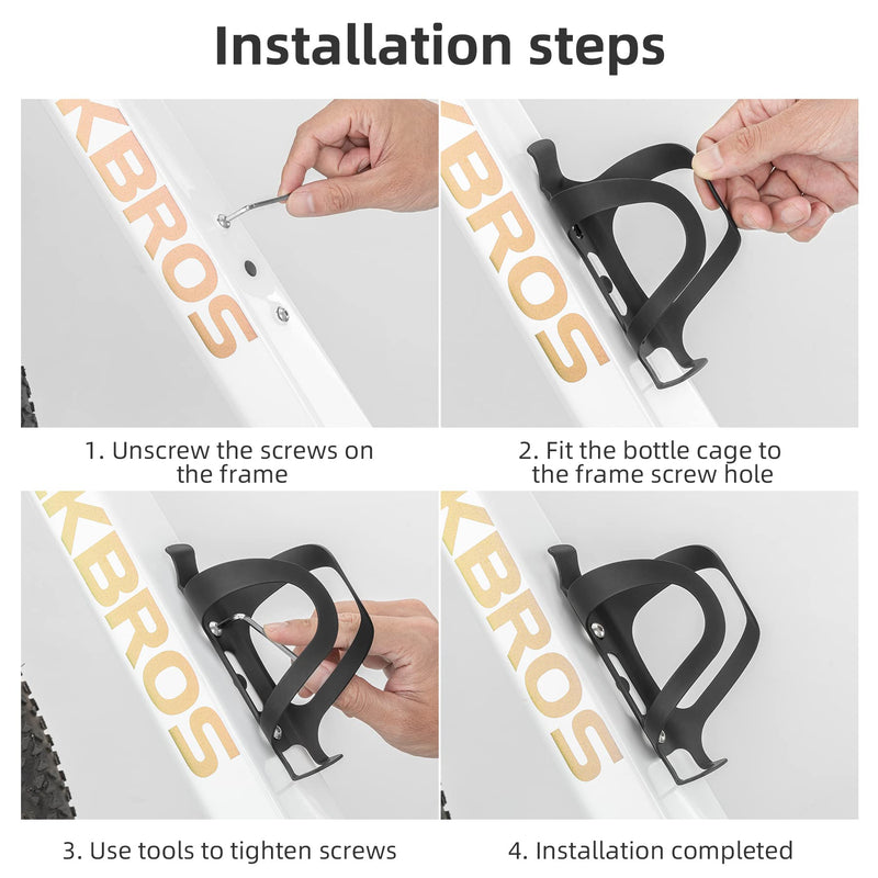 Load image into Gallery viewer, ROCKBROS Lightweight Alloy Aluminum Bike Water Bottle Cage - Secure Hold Bicycle Bottle Bracket
