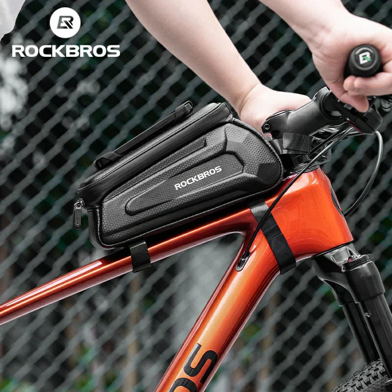 Load image into Gallery viewer, Top Tube Phone Holder Hardshell Bag
