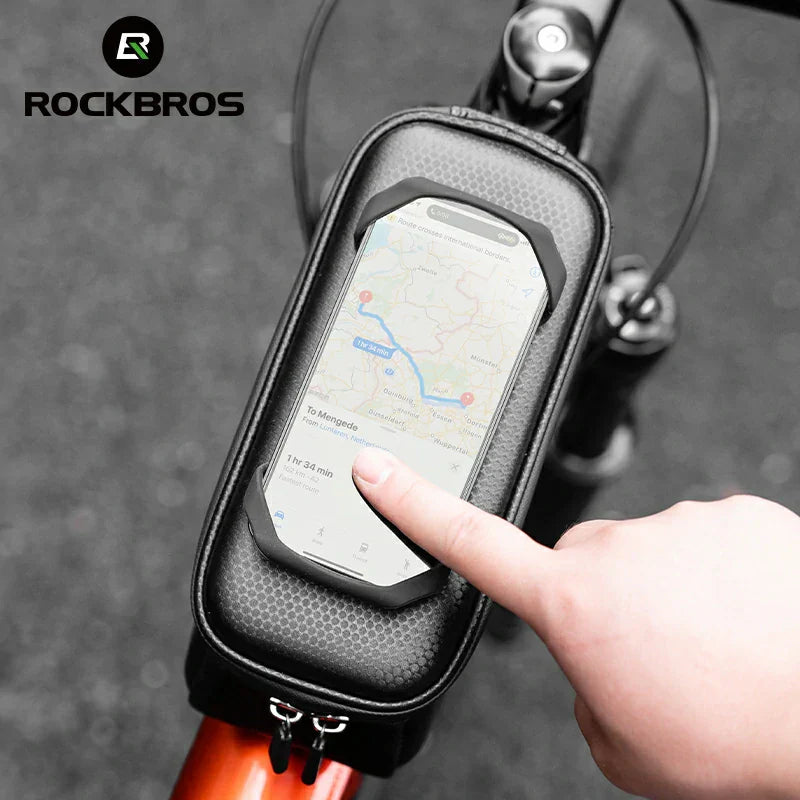 Load image into Gallery viewer, Top Tube Phone Holder Hardshell Bag

