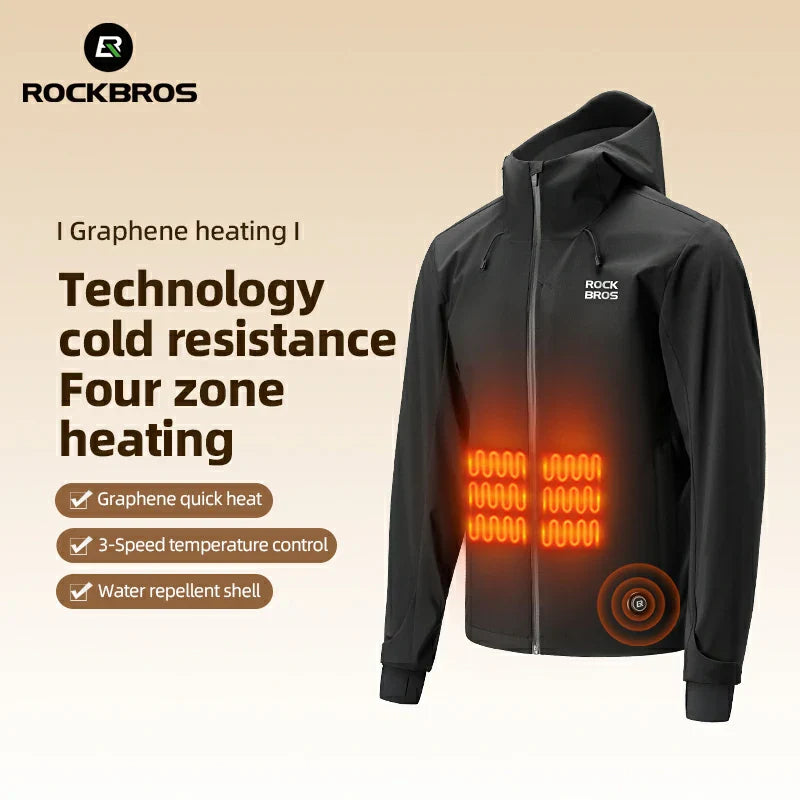 Load image into Gallery viewer, Winter Heated Winter Jacket Waterproof Windproof Rechargeable
